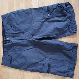 Mens G by Guess grey cargo shorts 36 waist